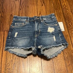 H&M High Waisted Jean Shorts